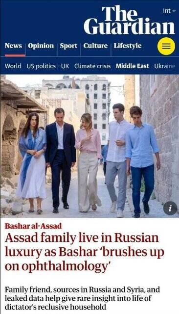 بشار اسد این روزها را چگونه میگذراند بشار اسد این روزها را چگونه میگذراند