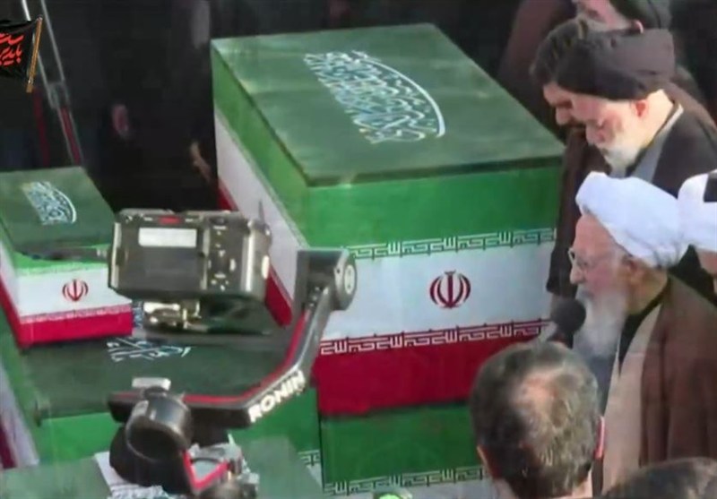 تشییع رهبر شهید , تشییع امام شهید , تشییع آیتاللهالعظمی سید علی خامنهای , بدرقه آقای شهید ایران , اخبار استان قم , آیتالله سید علی خامنهای ,